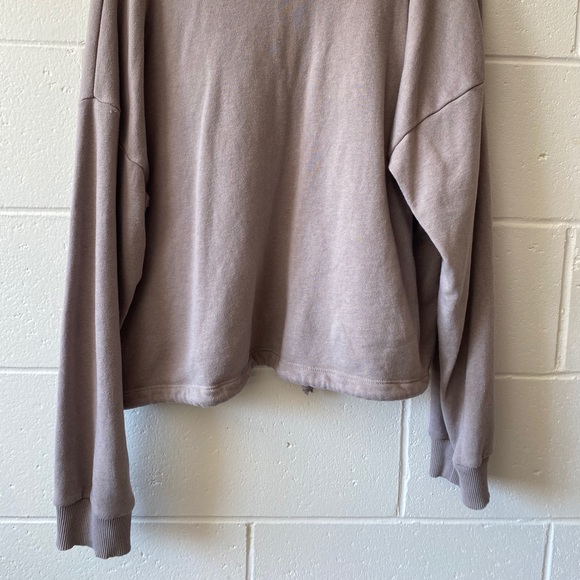 Lilac quarter zip crewneck - Picture 2 of 4